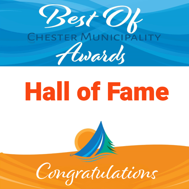 Graphic of Best of Hall of Fame plaque with Congratulations at the bottom
