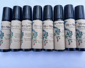 Moon Mist Rollers: Moon Max, Moon Rest, Moon Spirit, Moon Glow, Moon Madness, Moon Mist Magic, Moon Medicine, Moonshine Moring After