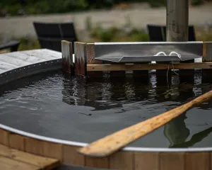 Wood Fired Hot Tub