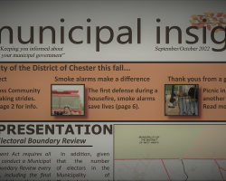 Image of newsletter front cover